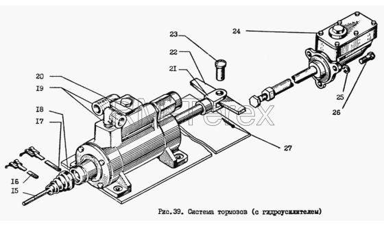 Запчасти для ГС-14.02 . Механизмы управления