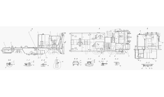 Запчасти для ФДХС-К-1000-01. Ходовая часть