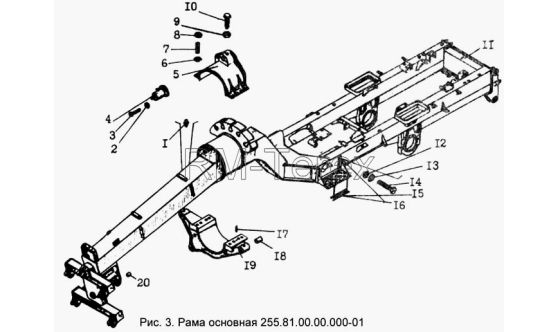Запчасти для ДЗ-143. Ходовая часть